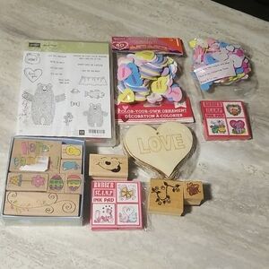Easter / Valentine's day Craft And Scrapbooking lot